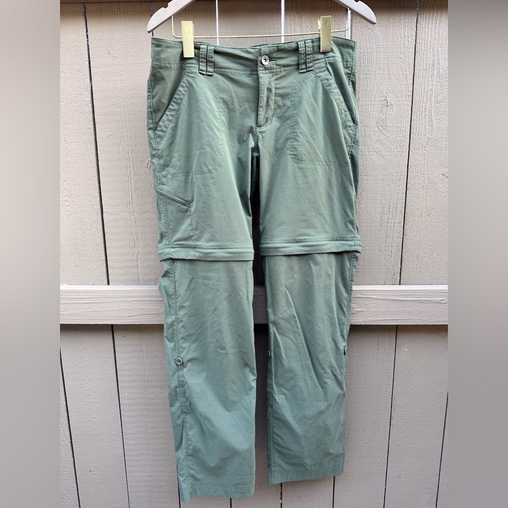 Marmot Green Convertible Cargo Pants